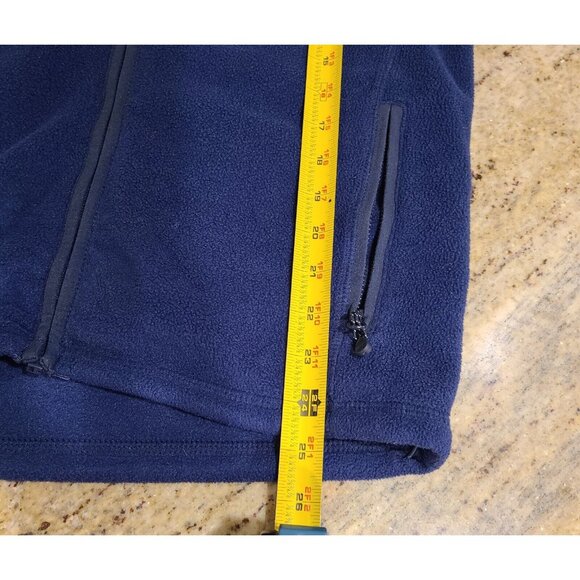 Vineyard Vines Mens Size XS Fleece Vest Blue Zip Up - Picture 4 of 12